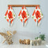 Kcldeci Poppy 6 Pieces Absorbent Kitchen Dish Cloths, Floral Washable Cleaning Towels for Home Kitchen Supplies