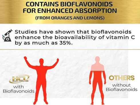 Natural Vitamin C from Organic Acerola Cherry & Camu Camu Powder, 90 Servings, Immune System & Collagen Booster
