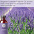 Bulgarian Lavender Essential Oil by Pure Body Naturals, 4 Fluid Ounce - 100% Pure, Independently Tested, Therapeutic Grade Lavender Essential Oil for Diffuser Aromatherapy