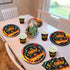 Sliner 100 Pcs Chili Cook Off Paper Party Supplies, 9'' Dinner Plates, 7'' Dessert Plates, and Napkins
