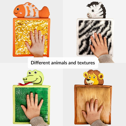 ODOXIA Sensory Mats for Autistic Children | Sensory Tiles for Kids | Sensory Wall Panel | Sensory Mats (Animals) |