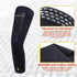 Thx4COPPER Full Leg Compression Sleeves, Anti Slip Knee Stabilizer Brace for Running, Men & Women (Pair)