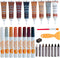 Furniture Repair Kit Set of 34, Wood Scratch Repair Markers, Wax Crayons