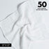 Cotton Terry Towels Cleaning Cloths, 100% Cotton Bar Rags, High Absorbent Terry Towels for Auto Detailing (50 Pack,