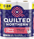 Quilted Northern Ultra Plush Toilet Paper, 6 Mega Rolls = 24 Regular Rolls, 3 Ply Soft Toilet Tissue