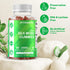 Vitamatic Irish Sea Moss Gummies - 3000 mg, 60 Vegan Gummies for Thyroid, Energy, Immune Support - Pack of 3