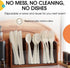 150 Pack Ivory Plastic Cutlery Set, Heavy Duty Disposable Utensil Sets, 50 Forks, 50 Spoons, 50 Knives for Party