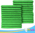 Cleaning Towel Washcloths, 12" x 12" Microfiber Rags, Reusable Shop Towels for Kitchen and Household Use