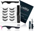 Luxillia Magnetic Eyelashes with Eyeliner 7 Piece Set, Natural Looking Magnetic Lashes Kit, Reusable Fake Eyelash,