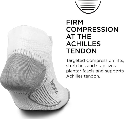 Ultra Light Cushion Quarter Socks for Plantar Fasciitis Relief - Unisex
