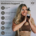 Pack 10pc Trust Your Gut Organic Cotton Castor Oil Wraps, Reusable Breathable Stomach, Neck & Foot Wraps + Breast Pads