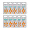 powerone Size 13 Hearing Aid Batteries, Zinc Air P13, Pack of 60