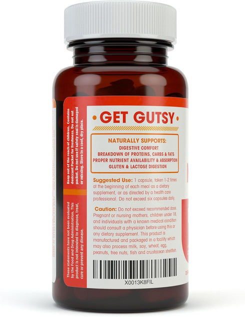 Digestive Enzymes Complete - Advanced Multi Enzyme Supplement for Better Digestion & Absorption, Help Gas Relief