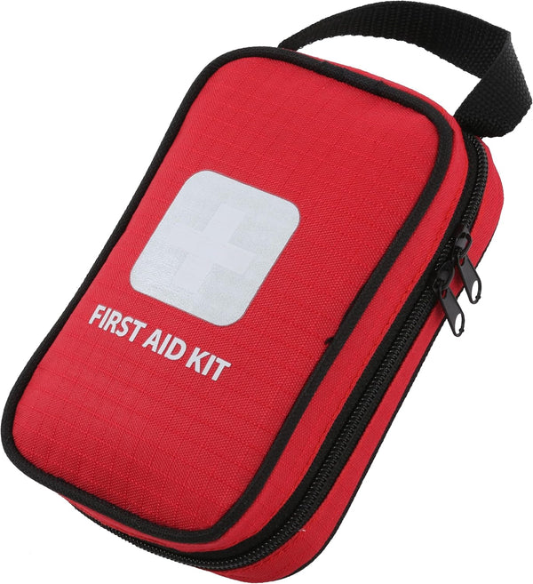 Thrive Compact First Aid Kit - Waterproof Rip-Stop Nylon Travel First Aid
