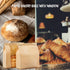 UDAREIT 15 Pack Packaging (11.8x8.2x3.5inch) Large Sourdough Bread Bags for Homemade Bread Gifting Bakery Bags