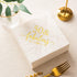Crisky 50 and Fabulous Cocktail Napkins, Gold, 50Pcs for Women 50th Birthday Decorations, 3-Ply