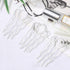 Metal Hair Clips 6pcs, 4 Teeth Hair Combs, DIY Hairpins Updo Accessory for Women - Wedding Hair Clip
