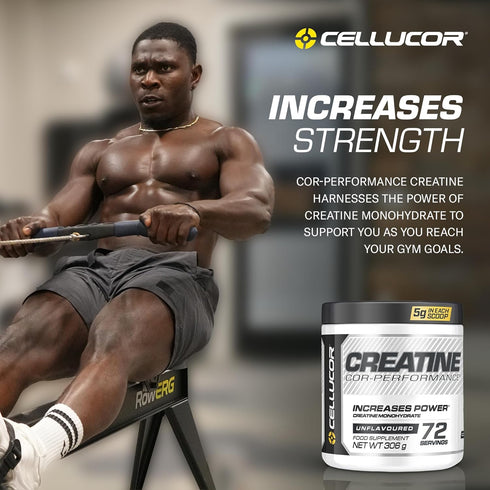 Cellucor Cor-Performance Creatine Monohydrate for Muscle Growth and Strength, 72 Servings