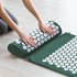 Sivan Acupressure Mat and Pillow Set for Back and Neck Pain Relief - Green, Chronic Pain Treatment