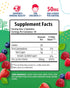 Zinc Gummies for Kids & Adults - Zinc Chewable Gummy for Immune Support - Powerful Natural Antioxidant Non-GMO Supplement for Children Men Woman Adults