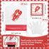 Seafood Boil Party Essentials: Disposable Bibs, Gloves & Headband