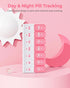 Stylish Weekly Pill Organizer 7 Day AM PM, Large Compartments, Easy to Use, BPA-Free Pill Case for Vitamins, Supplements