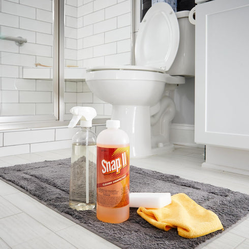 Snap (32 oz.) II Cleaner Disinfectant, Cleans, Disinfects and Deodorizes, Concentrated Cleaner, Sanitizer, Fungicide