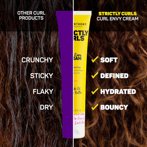 Marc Anthony Curl Cream with Shea Butter & Oils, Defines & Softens Curly & Wavy Hair, Set of 2
