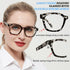 AEZUNI 6.0 Designer Reading Glasses for Women, Strong Reader 600 for Lady (1.0 to 6.0)