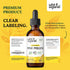 Pine Pollen Tincture - Alcohol-Free Immune Support Supplement w/Organic Pine Pollen - 2oz Antioxidants Drops