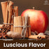 Set Pack 3 1.69 OZ x3 Dude's Love Luscious Flavored Massage Oil - of - Organic - Chocolate, Apple Cinnamon, Mango