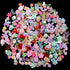 Pack of 200pcs Cute & Sweet 3D Nail Charms for Acrylic Nails, Flower Bee Bear Butterfly Decorations & DIY Accessories