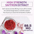 Liposomal Saffron Supplements 88.5 mg - Maximum Absorption Pure Saffron Extract Capsules for Mood, Energy, and Focus