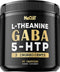90 Capsules 3in1 GABA Supplements 750mg L-Theanine 200mg & 5-HTP - Equivalent to 1000mg - Support Comfortable Mood,