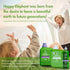 Happy Elephant Laundry Detergent, Ultra Concentrated Liquid Soap, Fresh Linen, 64 Loads, White Tea and Fig