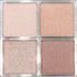 Palladio Eyeshadow Quads, Four Way Quad Eye Shadow Palette, Velvety Pigmented Blendable Matte, Talc-Free, Creamy