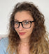 BLUELESS Women’s Reading Glasses - Fashion Ladies Readers (Black/Purple, 0.00)