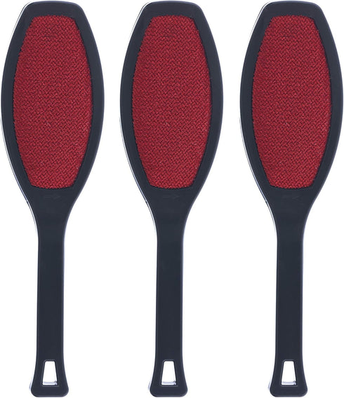 Superio Suede Lint Brush, Double Sided Magic Lint Remover for Clothes, Portable Tool for Pet Hair, Dust, and Lint