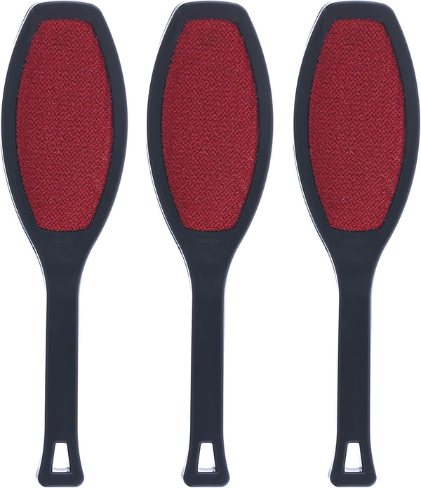 Superio Suede Lint Brush, Double Sided Magic Lint Remover for Clothes, Portable Tool for Pet Hair, Dust, and Lint
