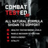Jocko Fuel Test Booster for Men, Natural Endurance & Strength Booster, 120ct with Ginger Root, Shilijat & Tongkat Ali