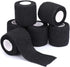 Self-Adhesive Cohesive Wrap Bandage 6 Packs, 2 Inch X 5 Yards, Flexible Stretch Tape for Athletic First Aid, Sprains