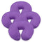 LONDON LINENS Pack of 4 - Premium Extra Thick 100% Cotton Flannel Massage Tables Face Cradle Covers, Lilac