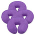 LONDON LINENS Pack of 4 - Premium Extra Thick 100% Cotton Flannel Massage Tables Face Cradle Covers, Lilac