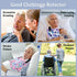 Men-3 Adult Bibs for Pcs Washable Clothing Protector with Crumb Catcher, Reusable Waterproof Feeding Bibs for Seniors