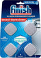 Finish Dishwasher Cleaner Tablets, 4 Count, Hygienically Cleans Hidden Grease, 4 Month Supply