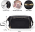 Small Makeup Organizer Bag, PU Leather, Portable Waterproof Travel Makeup Bag for Women