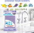 SANI 360° Sani Sticks Drain Cleaner and Deodorizer, 48 Count, Lavender Scent, Safe for Sinks and Septic Tanks
