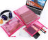 12 Pieces Zipper Nylon Mesh Pouch, Assorted Sizes Makeup Bags for Cosmetic, School Supplies, Travel
