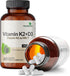 K2 (MK7) D3 5000 D3 90 K2 MK-7, 60 Futurebiotics Vitamin with Supplement - Non-GMO Formula - IU Vitamin & mcg Vitamin