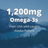 Garden of Life Ultra Pure EPA/DHA Omega 3 Fish Oil - Oceans 3 Beyond Omega 3 Supplement, 60 Softgels
